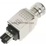 Harting Han PushPull 09 35 226 0401 RJ45 jungtis, tiesi, 4 polių, skydo montavimo įdėklas