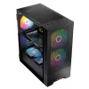 Korpusas Logic ARYA ARGB MINIDI USB 3.0 Juodas