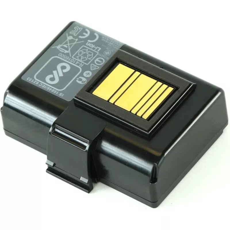 Baterija „Zebra BTRY-MPP-34MA1-01“, skirta „Zebra ZQ610 / ZQ620“, 3250 mAh, juoda