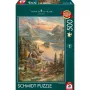 Thomas Kinkade Studios: Pracht am Seeufer, Dėlionė 500 dalių