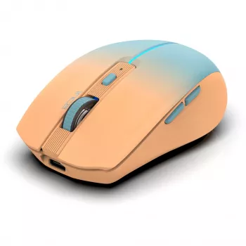 Cian Technology GmbH INCA Mouse IWM-511RT belaidė pelė su RGB apšvietimu, oranžinė