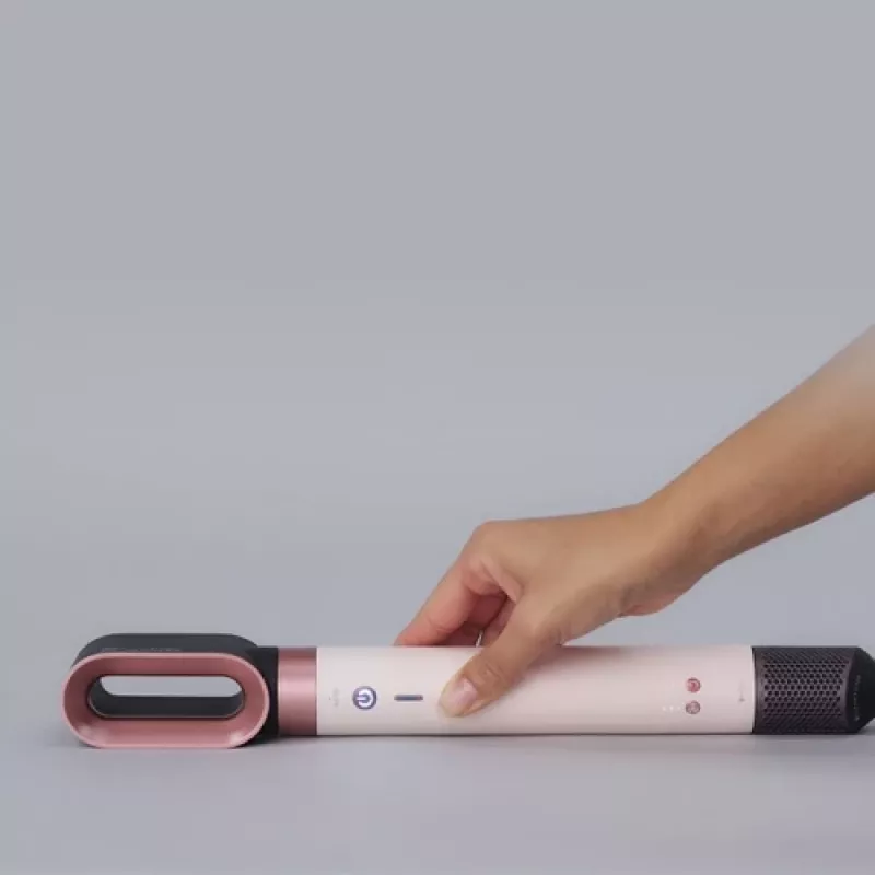 Dyson Airwrap Coanda2x Straight + Wavy Multistyler kreminė/rožinis auksas, 1700 W (pažeista pakuotė)