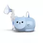 Omron Nami Cat NE-C303K-KDE purkštuvas (nebulizatorius) – kompresorinis inhaliatorius vaikams ir suaugusiems, 0,35 ml/min, mėlynas