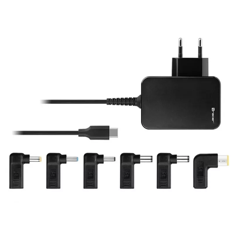 Maitinimo adapteris nešiojamam kompiuteriui Prime 65W universalus 7w1