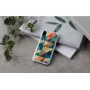 Dėklas iKins iPhone XR Mosaic Black – apsauginis dangtelis