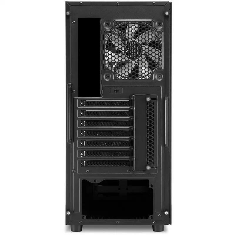 PC korpusas Sharkoon TG6M RGB Tower juodas