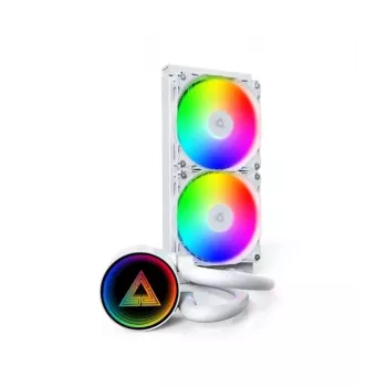 CPU aušintuvas Montech LIGHTFLOW 240 ARGB (W) – skystinis aušinimas