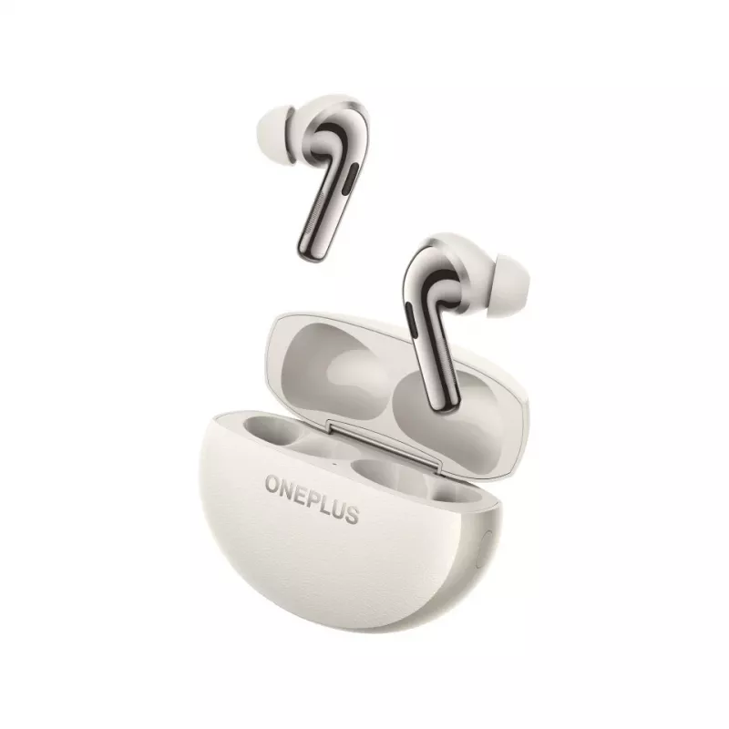 Belaidės ausinės OnePlus Buds Pro 3, Bluetooth, baltos