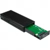 SSD dėklas Inter-Tech K-1685 Black M.2