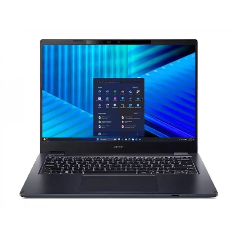 Nešiojamas kompiuteris Acer TravelMate P4 TMP414-55 Intel Core Ultra 7 255U, 14 colių WUXGA, 32 GB DDR5, 1 TB SSD, Windows 11 Pro, juodas