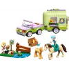LEGO FRIENDS 42695 Arklys ir kumeliukas priekaboje