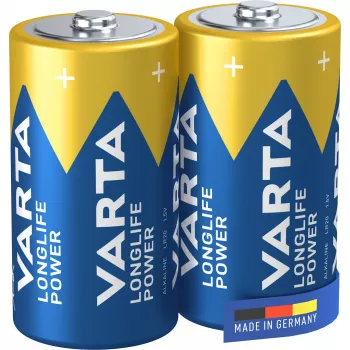 Vienkartinė baterija Varta 4914/2B, 2 vnt., C dydis, 1,5 V
