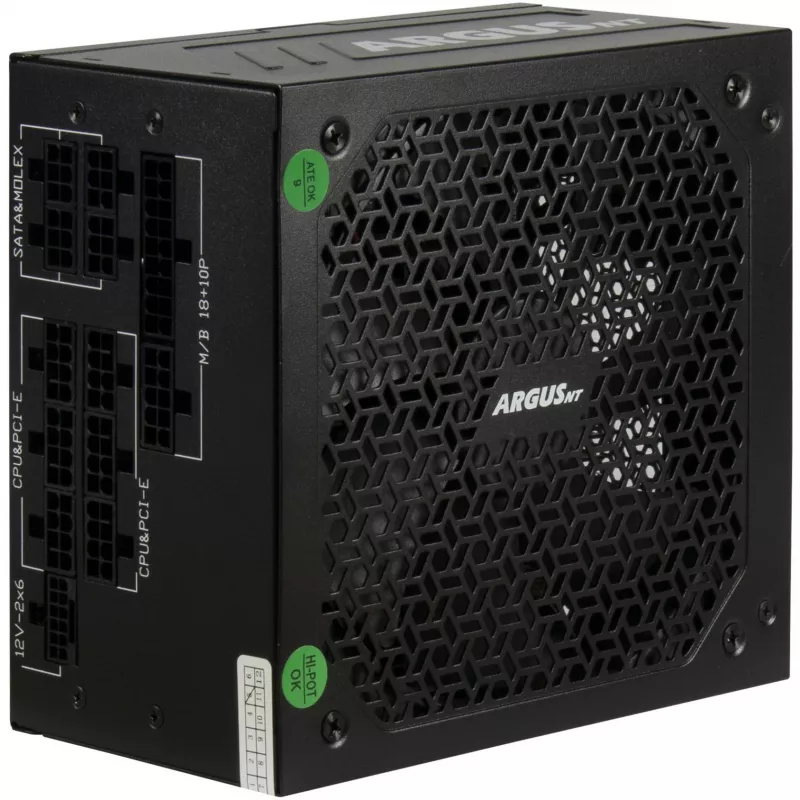 Intertech Inter-Tech ArgusNT HA-1000BA4 1000W 80+Gold ATX3.1 (1000W) maitinimo blokas