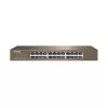 Nevaldomas jungiklis TENDA TEG1024D 24 prievadų Gigabit Ethernet, 48 Gbps, 8000 MAC lentelė, mėlynas