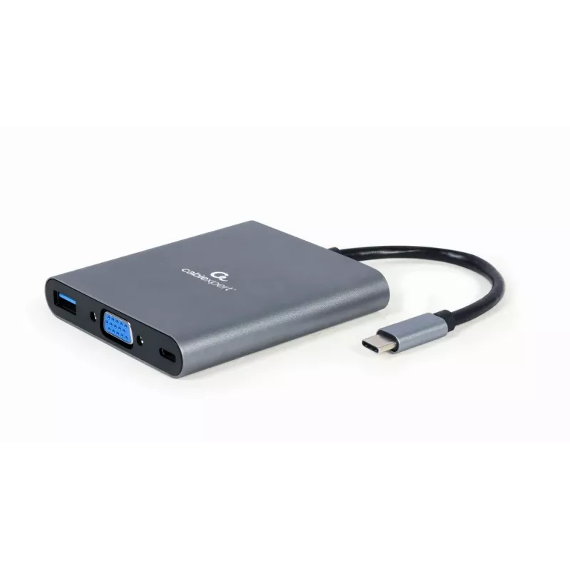 Gembird a-CM-COMBO6-01 USB-C 6-in-1 adapteris nešiojamam kompiuteriui