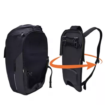 Thule 5091 Paramount Hybrid Dviračių Krepšys-Kuprinė 26L Juoda