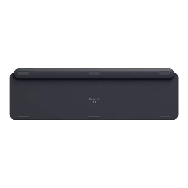 Logitech MX Keys S belaidė klaviatūra RF + Bluetooth QWERTZ Šveicarijos išdėstymas grafitas (920-011571)