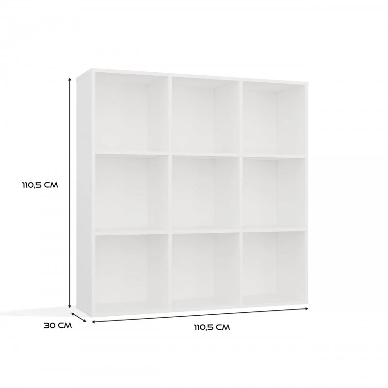 MALAX 3x3 H Balta SHELVING UNIT