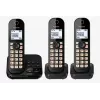 DECT belaidis telefonas Panasonic KX-TGC 463GB su 3 rageliais ir laidiniu pagrindu