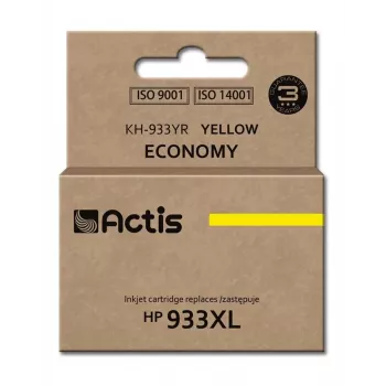 Actis KH-933YR rašalinė kasetė (pakaitalas HP 933XL CN056AE; standartinė; 13 ml; geltona)