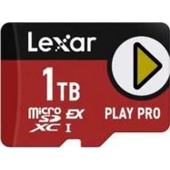 MicroSD atminties kortelė Lexar LMSXPS0001T-BNNNG 1 TB, Skaitymas 900 MB/s, Rašymas 600 MB/s, Klasė 3 (U3)