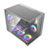 Kompiuterio korpusas DarkFlash B275 PRO (juodas) su 6 aušinimo ventiliatoriais