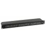 Pataisos skydelis EFB Elektronik 37666SW.1M 24 prievadų Cat6a 1U