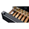 Šaldytuvas šaldiklis Siemens KF96RSBEA, šone prie šono, laisvai pastatomas, 572 L, juodas
