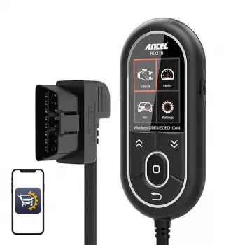 Diagnostinis skaitytuvas Ancel BD310 OBD2 Bluetooth – automobilio gedimų skaitytuvas ir gyvų duomenų įrankis