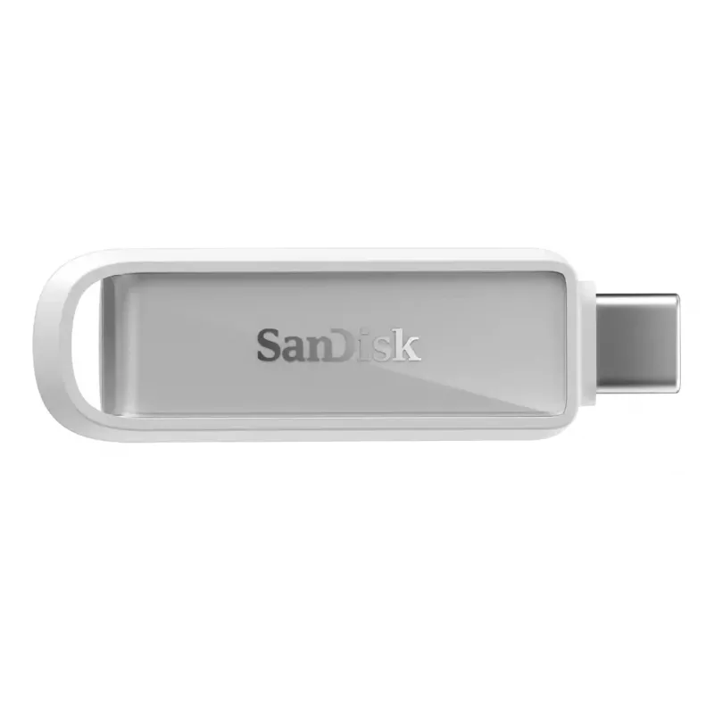 SanDisk Phone Drive, 64 GB, USB Type-C, 3.2 Gen 1 (3.1 Gen 1), 150 MB/s, be dangtelio, balta