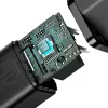 Baseus Super Si Greitasis Įkroviklis 1C 20W su USB-C į Lightning laidu 1m (juodas)