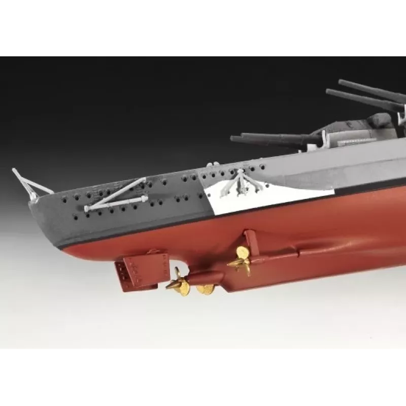 Lėktuvnešio modelis Revell Bismarck Surinkimo rinkinys 1:700