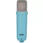 Studijinis kondensatorinis mikrofonas RØDE NT1 Signature Blue, kardioidinis, 20–20000 Hz, XLR, 52×189 mm, 313 g
