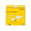 Adapteris DisplayPort 1.2 (vyriškas) į VGA (moteriška) DeLOCK 61007