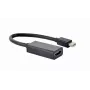 Gembird A-MDPM-HDMIF-02 vaizdo kabelio adapteris Mini DisplayPort į HDMI A tipo (standartinis) juodas