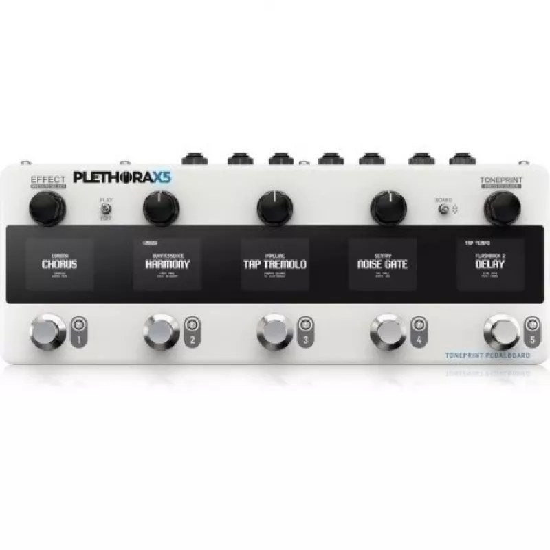TC Electronic Plethora X5 – gitaros multi efektų procesorius