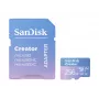 SanDisk Creator microSDXC atminties kortelė 256GB, skaitymas iki 190 MB/s
