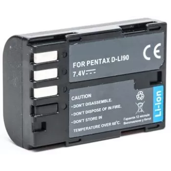 Įkraunama ličio jonų baterija fotoaparatui Extra Digital D-Li90 1860mAh