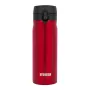 Termosas NOVEEN TB825 400 ml – nerūdijančio plieno gėrimų indas, raudonas