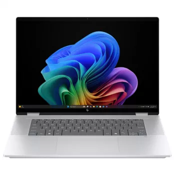 HP OmniBook X Flip Next Gen AI nešiojamas kompiuteris 16-as0054ng - lankstus dizainas - Intel Core Ultra 5 226V / 2,1 GHz - Win 11 Home - Arc Graphics 130V - 16 GB RAM - 512 GB SSD NVMe - 40,6 cm (16 inch)