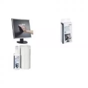 Valymo šluostės ir skystis Durable SCREENCLEAN rinkinys