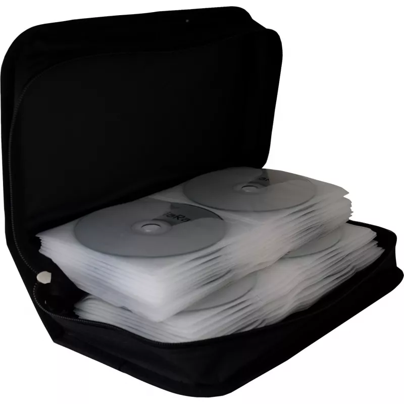 Dėklas laikmenoms MediaRange BOX55 96 diskams juodas
