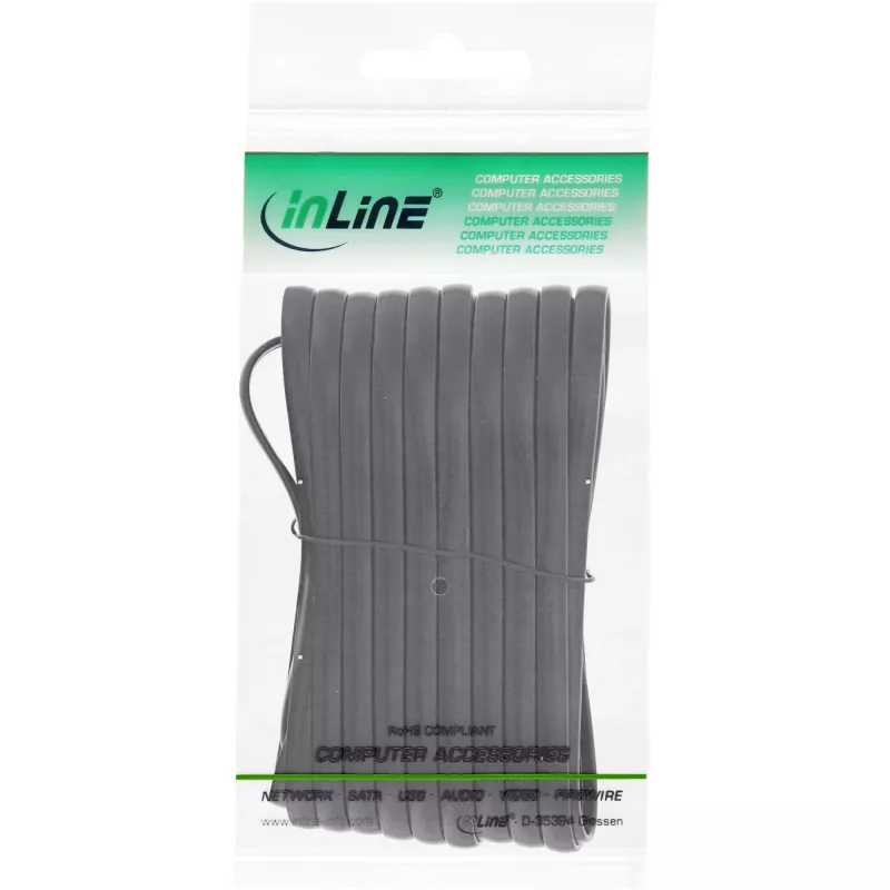 InLine modulinis laidas RJ12 kištukas / kištukas 6P6C 20 m
