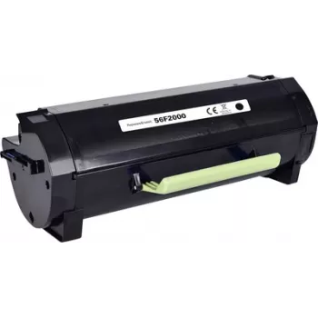 Renkforce Toner, suderinamas su Lexmark 56F2000, juodas, 6000 puslapių RF-56F2000 RF-6922972 (RF-6922972)