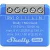 Išmanusis jungiklis Shelly 1 Mini Gen4 1P belaidis 110–240V 50–60Hz 1.2W Bluetooth Wi‑Fi ZigBee 34×16×29 mm