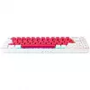 GAMIAC TKL69G SF žaidimų klaviatūra, Kailh Blue – balta/raudona