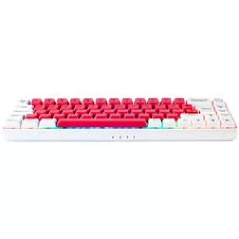GAMIAC TKL69G SF žaidimų klaviatūra, Kailh Blue – balta/raudona