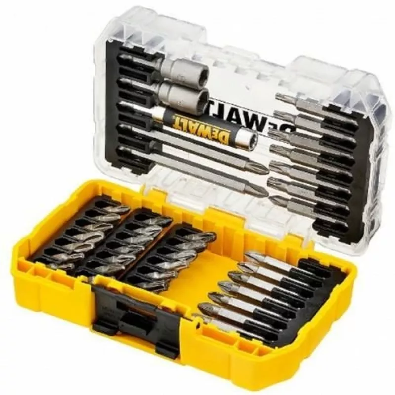 Sraigtų antgalių rinkinys DeWALT DT70702-QZ 40 vnt. nerūdijantis plienas