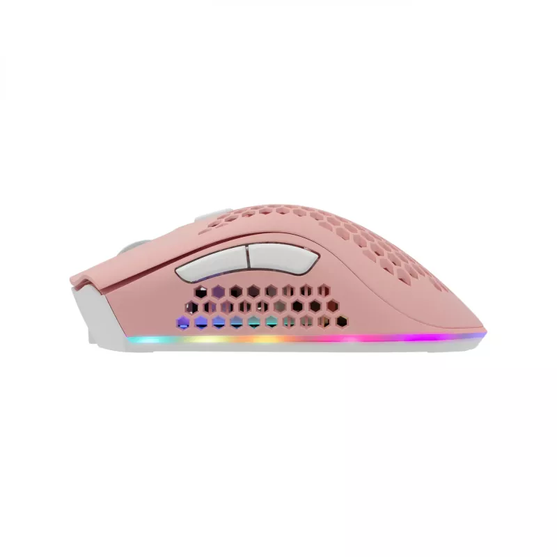Pelė White Shark WGM-5012 Lionel Pink USB
