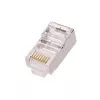 Extralink RJ45 jungtis CAT5E FTP 8P8C skaidri